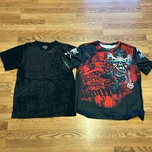 two y2k grunge tshirts